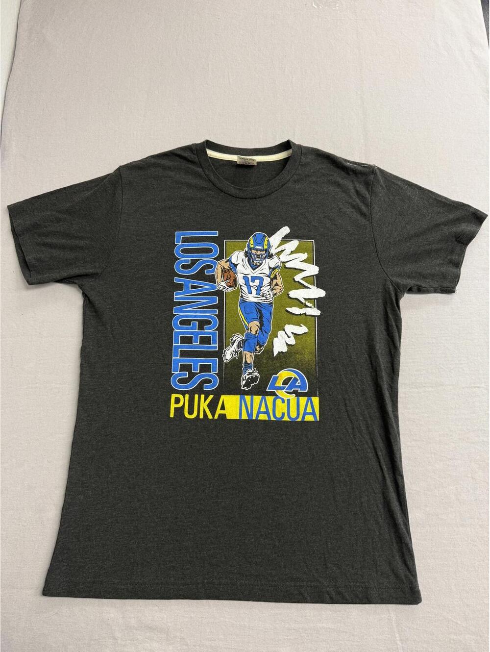 Puka Nacua T-shirt Los Angeles Rams Tee #17 Homage - M